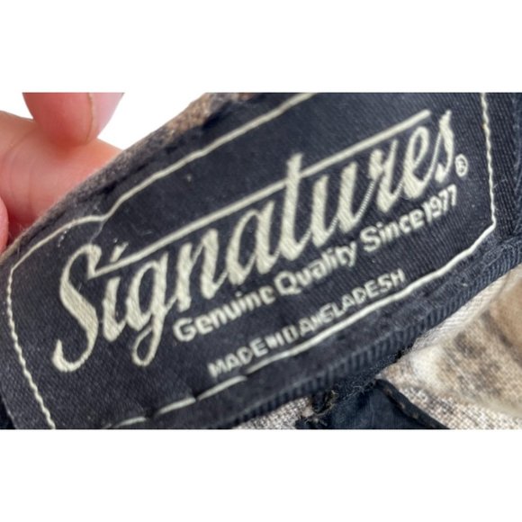 Signatures Men's Team Realtree Brown Realtree Camoflauge Strapback Baseball Cap - Picture 6 of 6